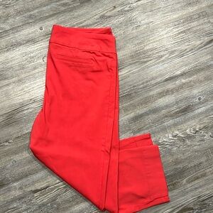 Zach and Rachel stretch material capris.